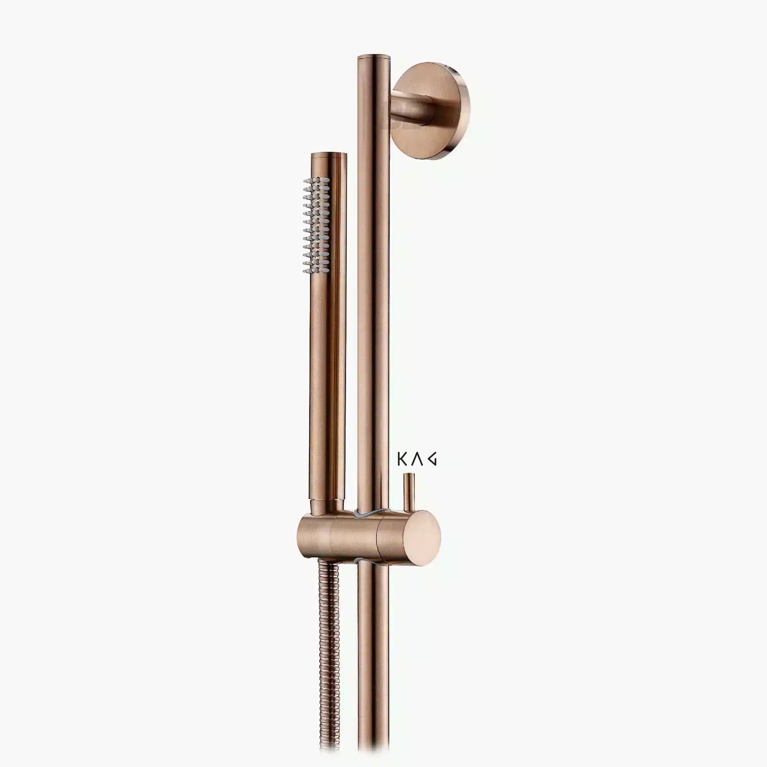מוט מקלחת רוז גולד עשוי מ-Brass דגם קאפי KAG – בסט דיל שופ best deal