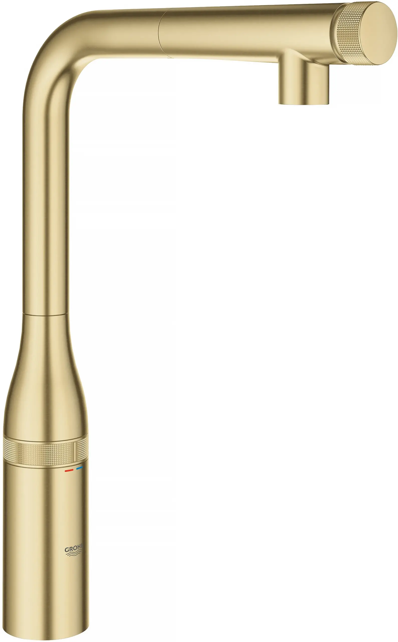 ברז מטבח נשלף Grohe זהב אדום מוברש Essence Smart גרואה – בסט דיל שופ Best Deal