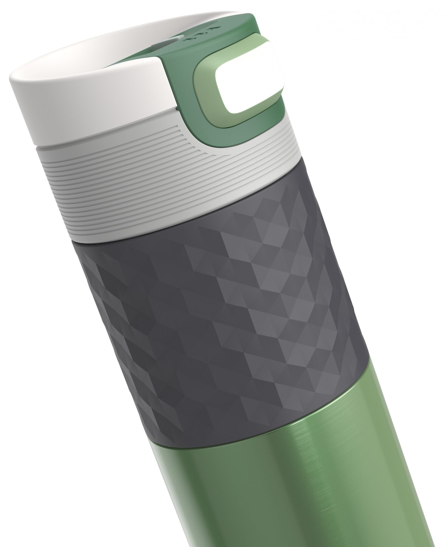 בקבוק שתיה תרמי ירוק 500 מ"ל Sea Green קמבוקה￼ Kambukka Etna Grip