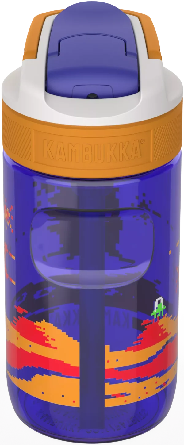 בקבוק שתייה קמבוקה ילדים 400 מ"ל Kambukka Lagoon Alien Arcade