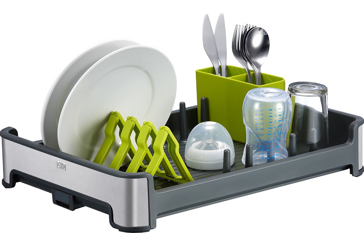 מייבש כלים איכותי למטבח אפור Eko דגם Regal