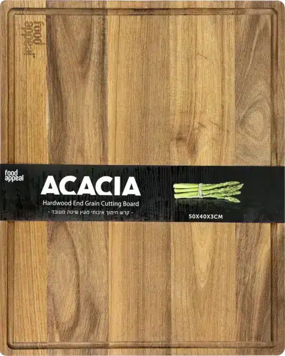 בוצ’ר עץ שיטה מקצועי Acacia פוד אפיל בסט דיל שופ bestdeal.shop