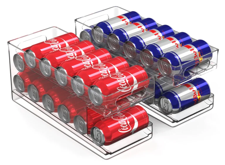 מתקן לאחסון פחיות שתייה למקרר Rolling Soda Can Dispenser - בסט דיל שופ Best Deal
