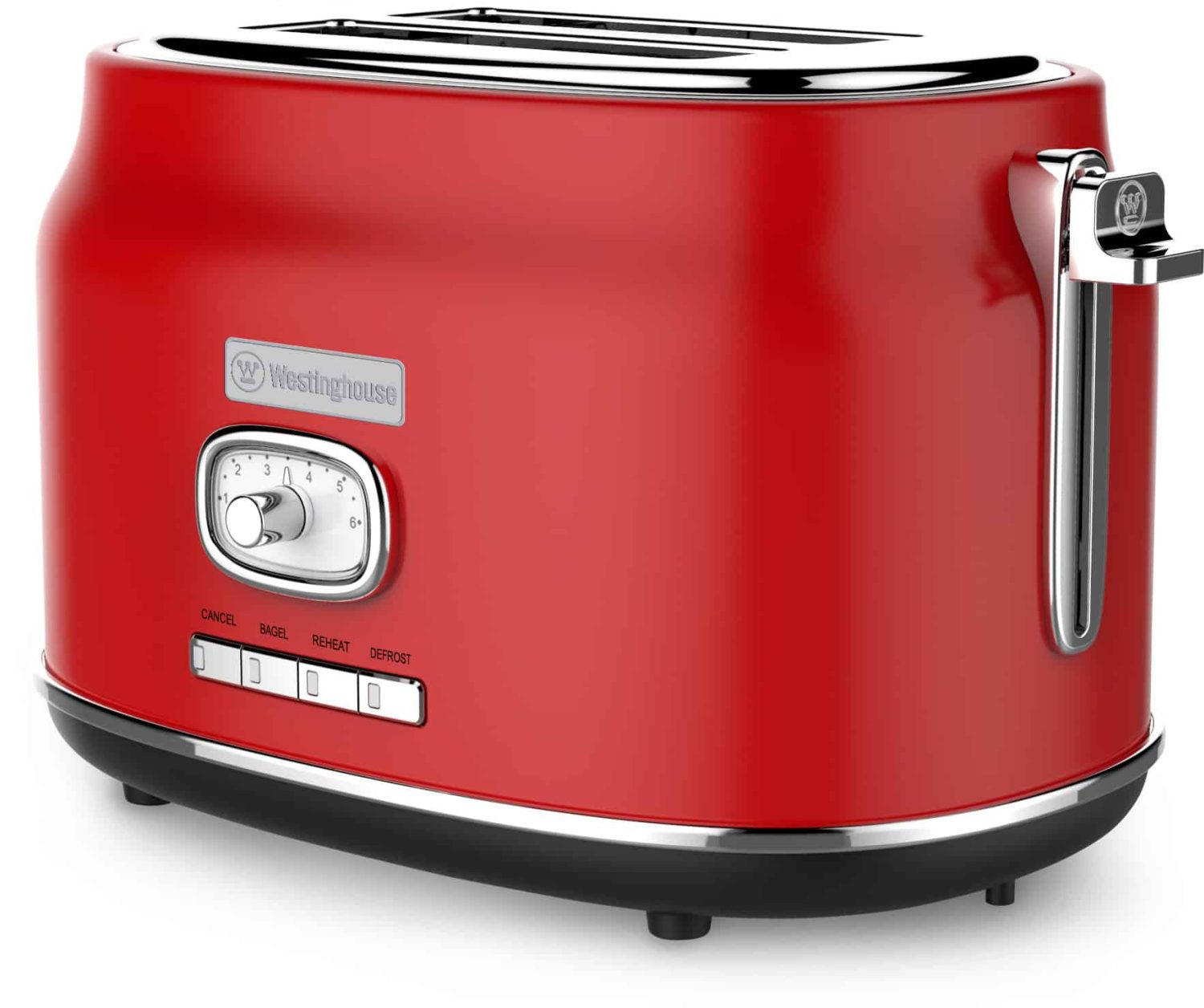 מצנם נירוסטה 2 פרוסות Westinghouse Retro דגם WKTTB-857RD